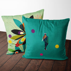 ATOMIC FLOWER CUSHION 500 X 500 ATOMIC AGE FLOWERS