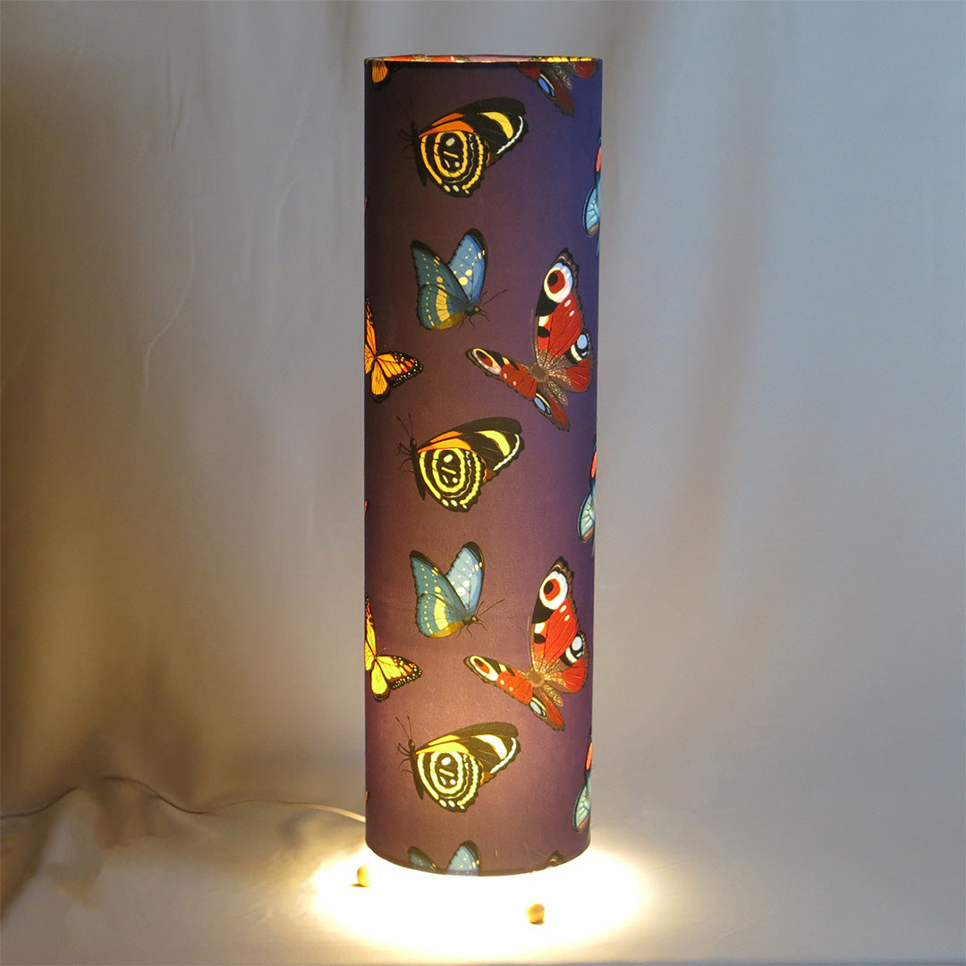 BUTTERFLIES PURPLE FLOOR LAMP