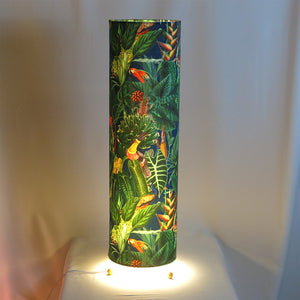 JUNGLE GREEN FLOOR LAMP ECO-VELVET