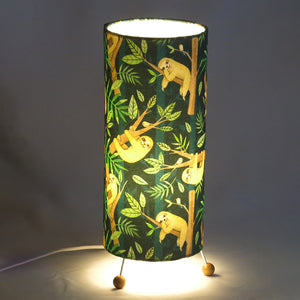 SLOTH JUNGLE TABLE LAMP - COTTON