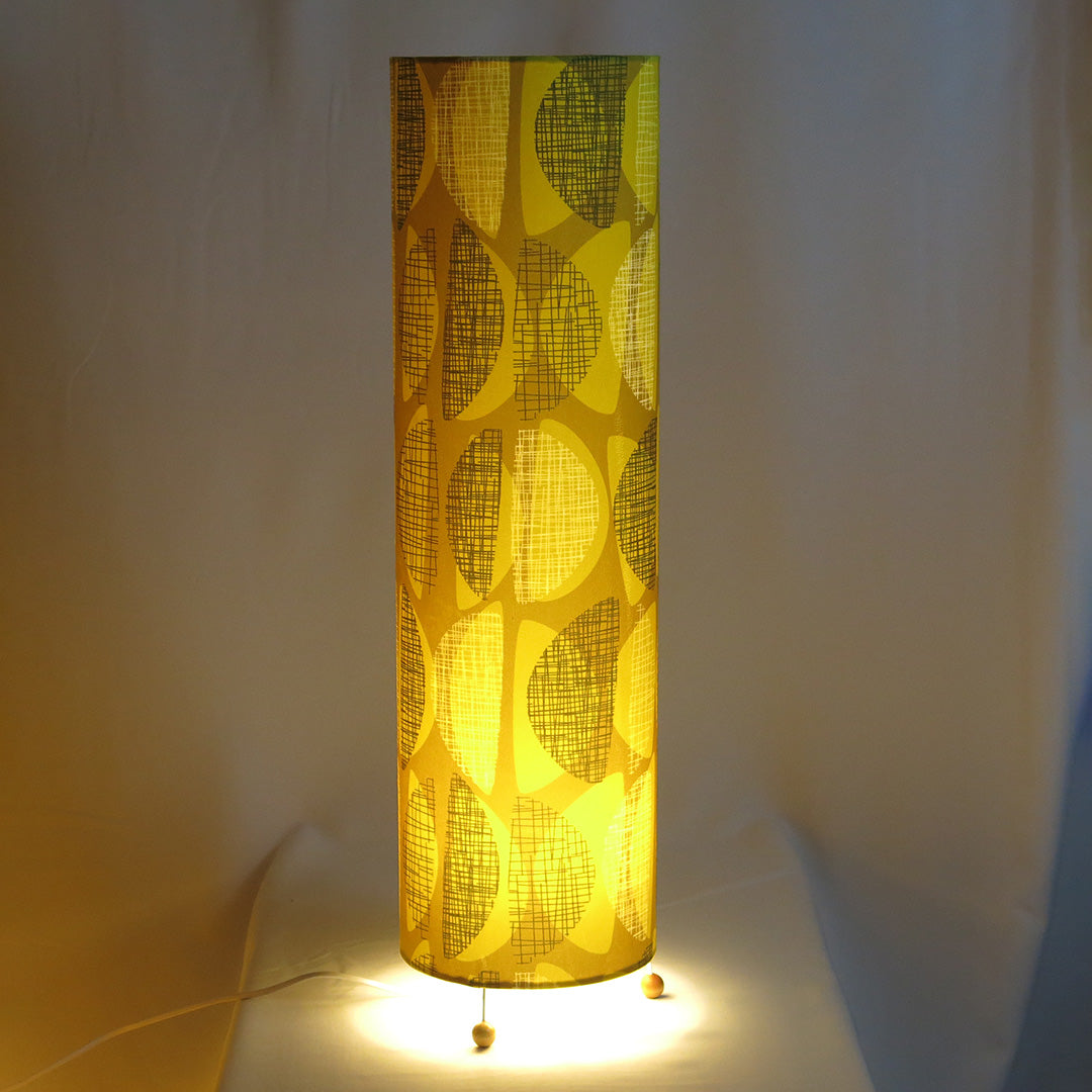 YELLOW LEAVES FLOOR LAMP ECO-VELVET